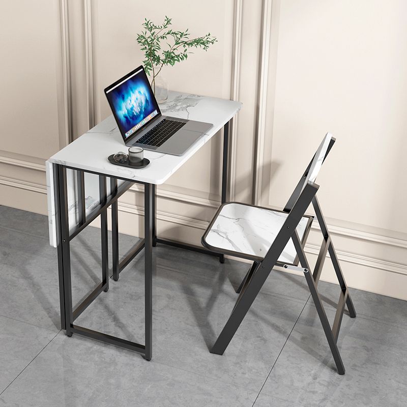 Wood Dining Set 1/2/3/5/7 Pcs Folding Dining Table and Chairs