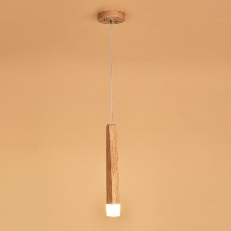 Holzstab mehrleichter Anhänger minimalistischer Acrylhängedecke für den Untersuchungsraum