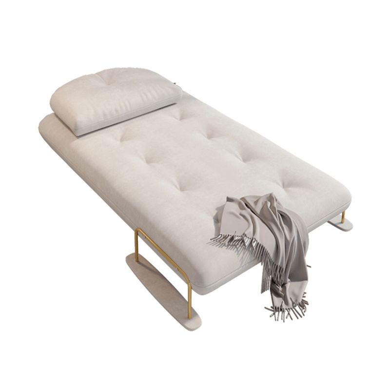 Fabric Upholstered Futon Chair Tufted Twin Futon Sleeper Sofa