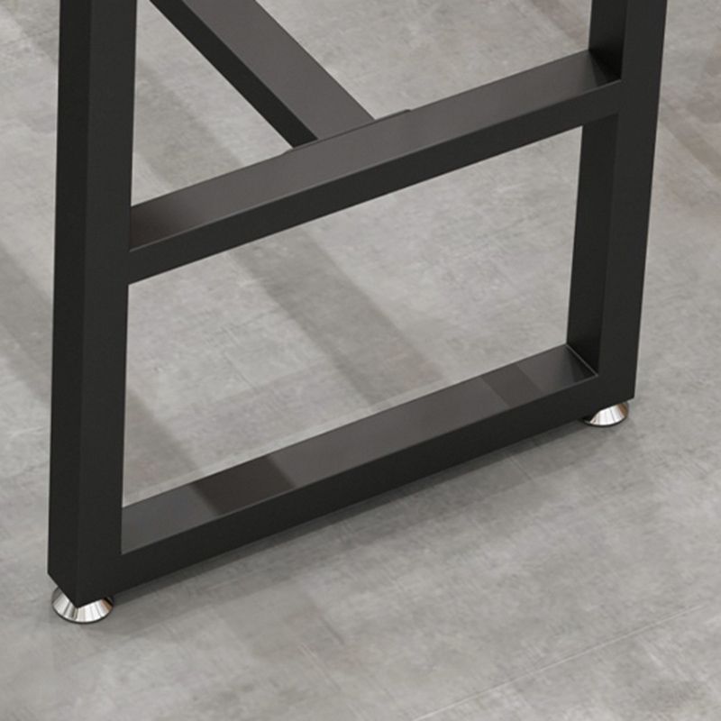 Modern Sintered Stone Bistro Bar Table Rectangle Bar Table for Dining Room