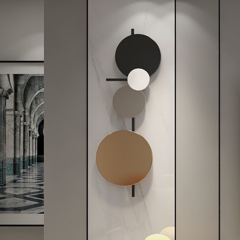 Art Deco 1 Light Wall Lighting Iron forjado Postmoderna de pared de la pared de la pared