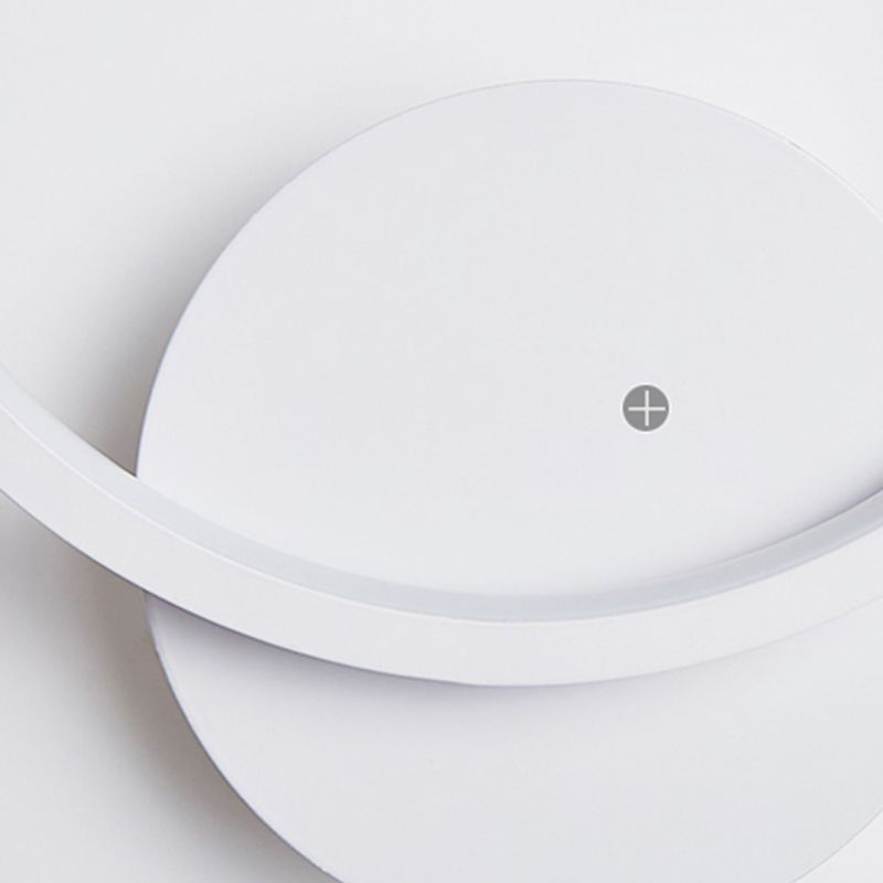 Apparecchi di illuminazione a LED in illuminazione montata in stile moderno nero/nero