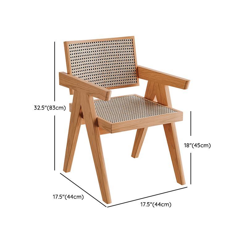 Modern Solid Wood Dinette Set 1/5 Pcs Standard Height Dining Room Table Set