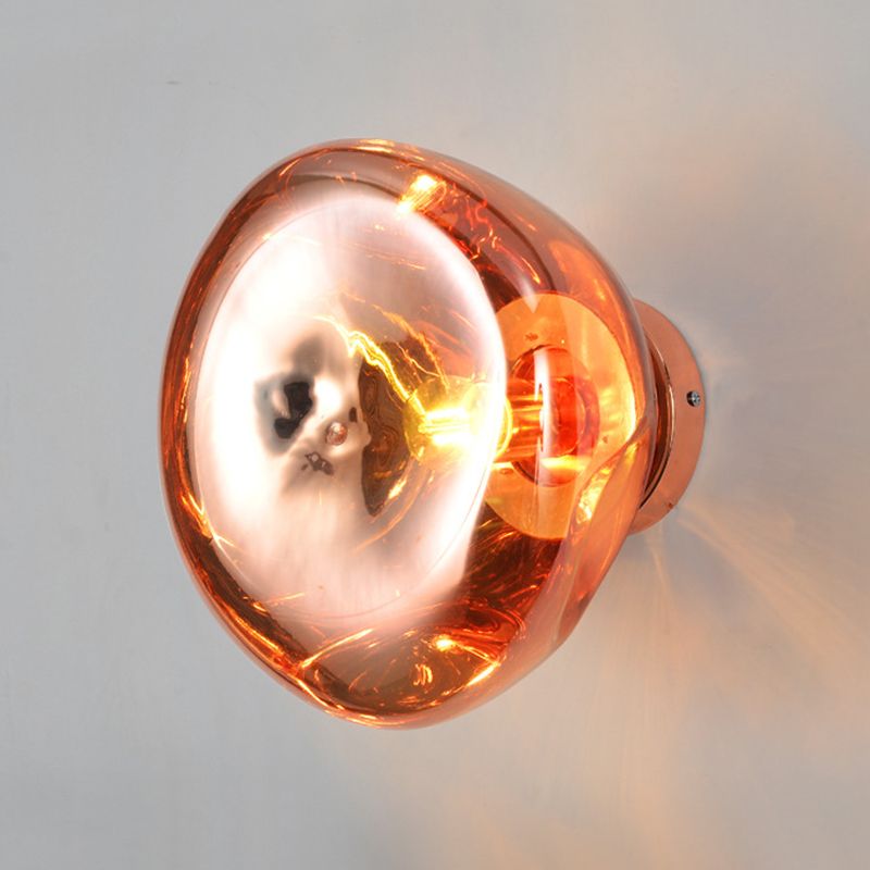 Macaron Wall Lamp 1-Light Wall Mount Lamp with Acrylic Shade for Bedroom
