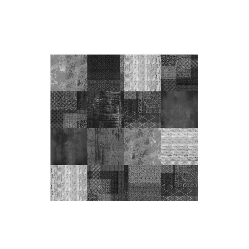 Grey Mosaic Tile Wallpaper Panels 20 Pieces Self-Sticking Modernist Kitchen Wall Covering