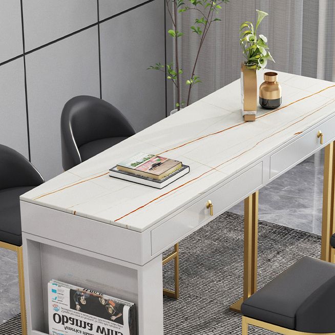 Contemporary Bar Stool and Table Set 1/3/5 Pieces Pub Dining Set