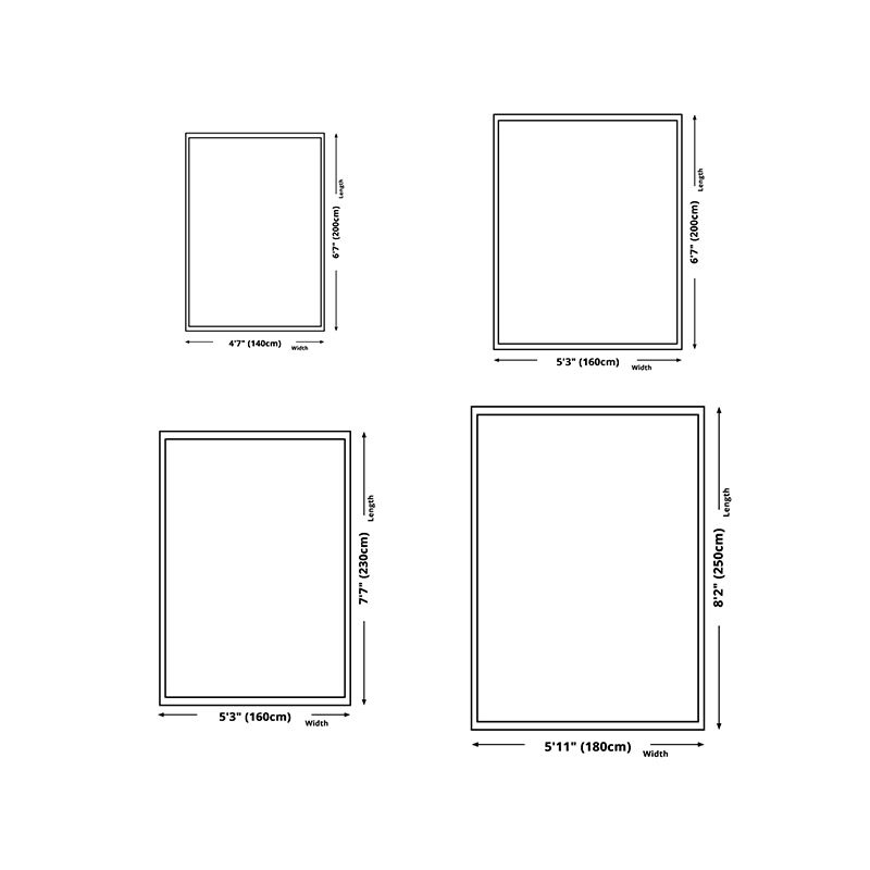 Gray Modern Carpet Polyester Line Carpet Non-Slip Backing Carpet for Home Decor