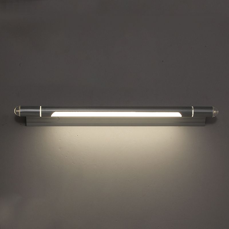 Metal Linear Vanity Lighting Contemporary Style 1 Light Vanity Lighting Ideas