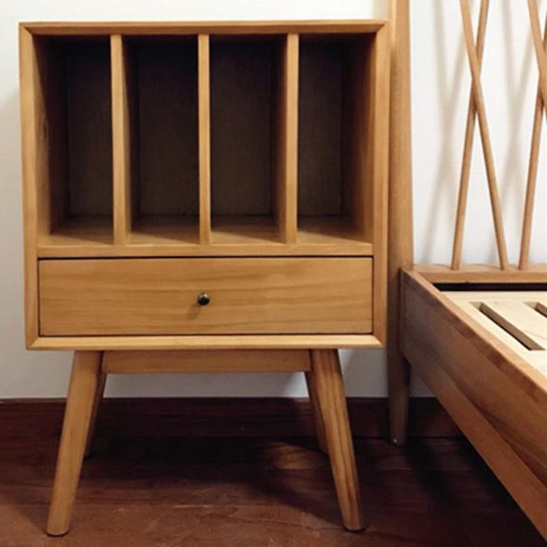 Contemporary Style Bookshelf Closed Back Bookcase for Office and Study Room