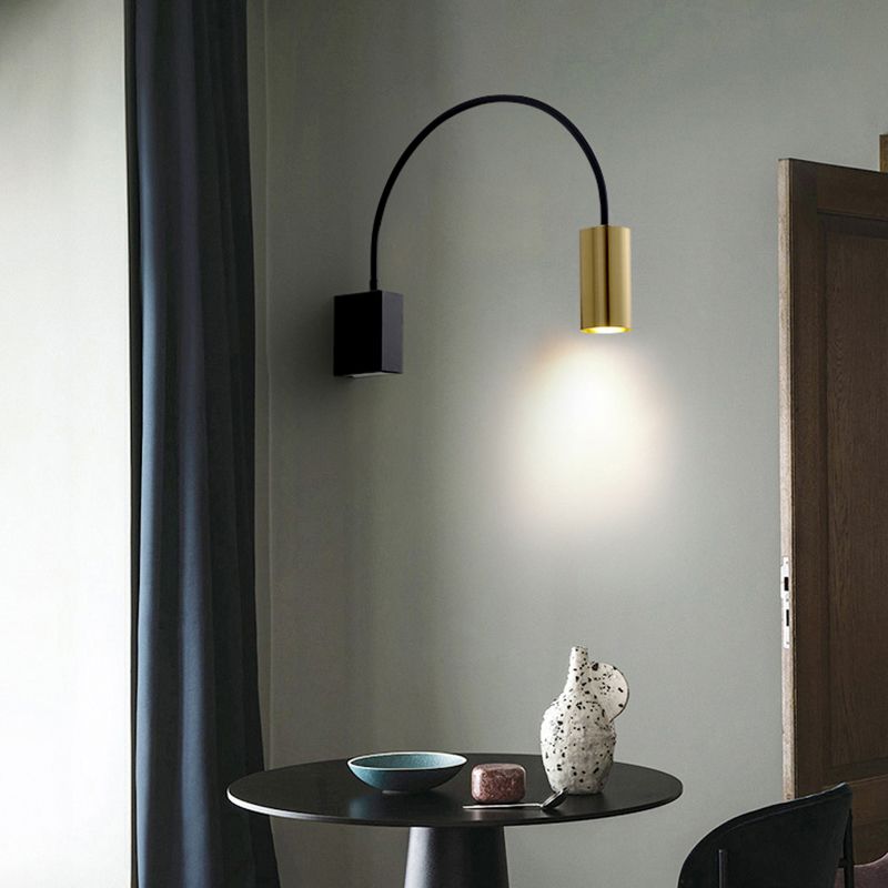 Halbzylindermetall -Lesen Wandbeleuchtung moderne Einleuchtwandbeleuchtung