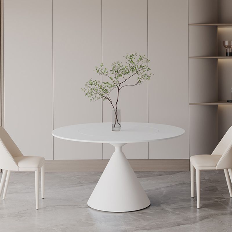Sintered Stone Home Dining Table Modern Round Dining Room Table