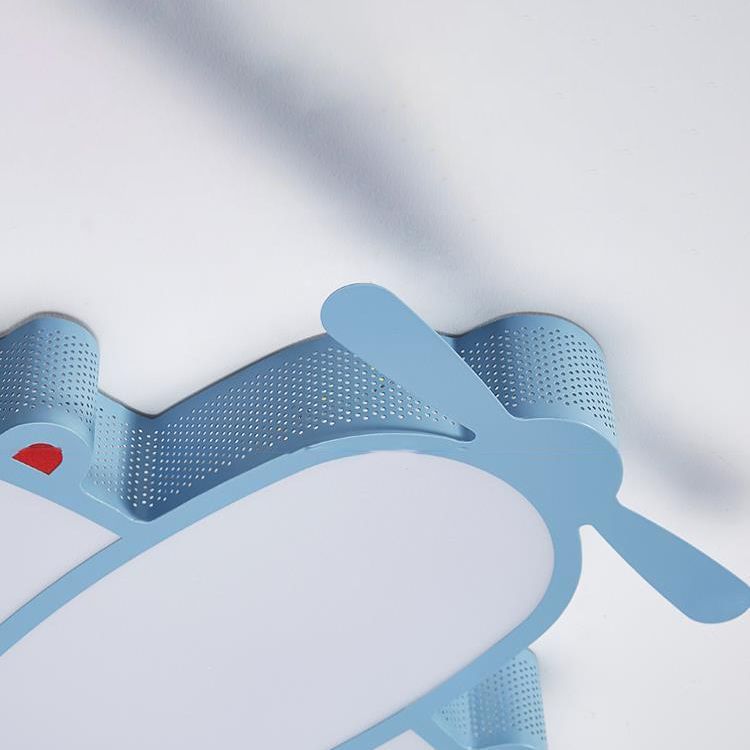 Airplane Flush Mount Light Fixtures 1 Light Acrylic Cartoon LED Ceiling Light