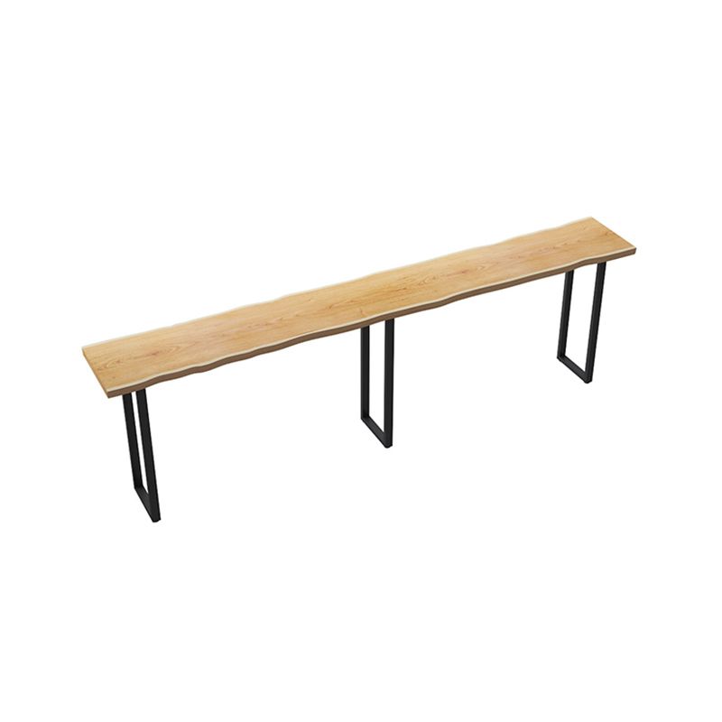 Modern Solid Wood Rectangle Bar Height Pub Table for Dining Room