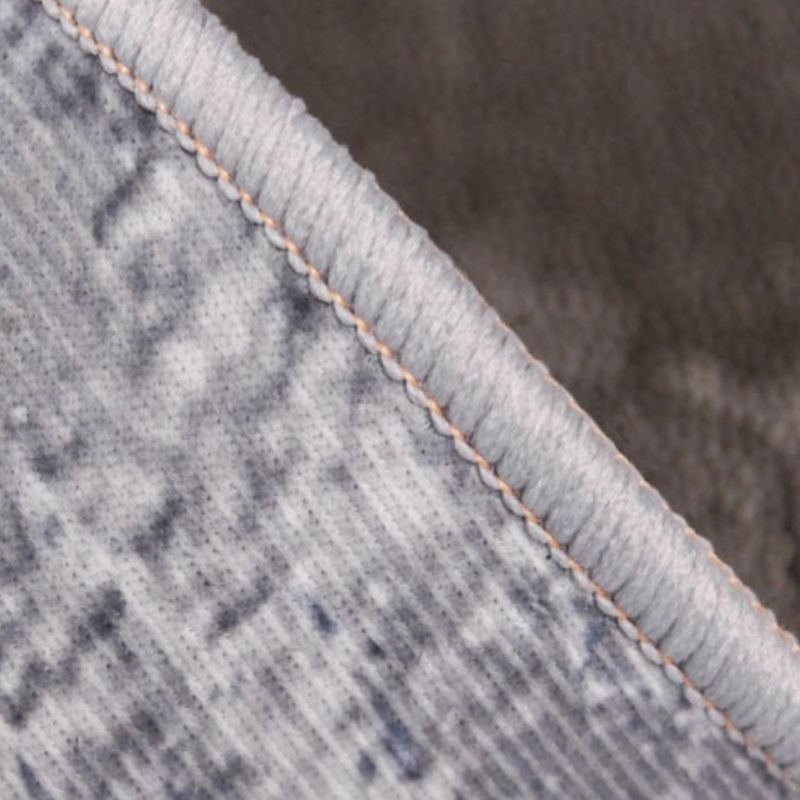 Contemporary Geometry Print Rug Polyester Carpet Stain Resistant Area Rug for Living Room