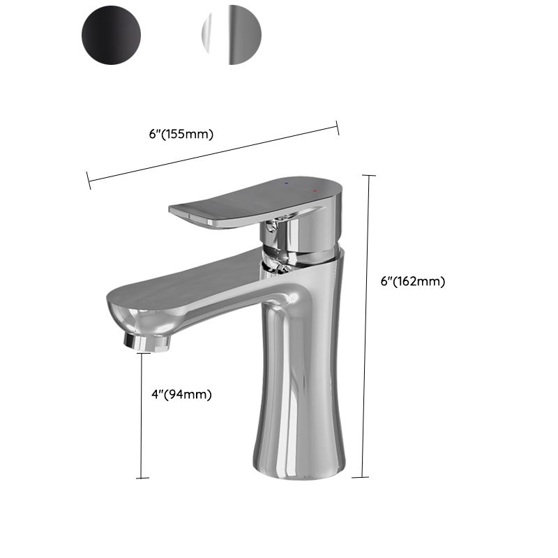 American Classic Vessel Sink Bathroom Faucet Low Arc Lever Handle Faucet