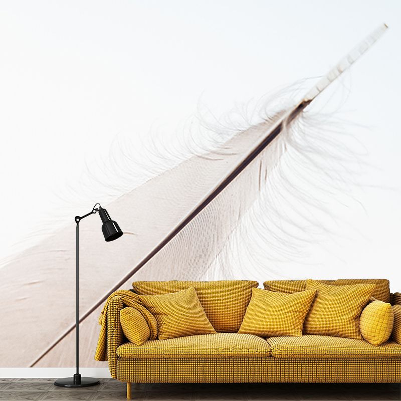 Feather Photography Mural Wallpaper Decorative Bedroom Wall Mural