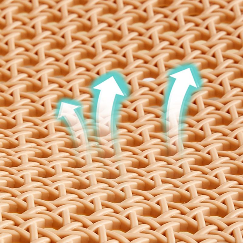 Modern Plastic Frame Counter Bar Stool Footrest Armless Stool