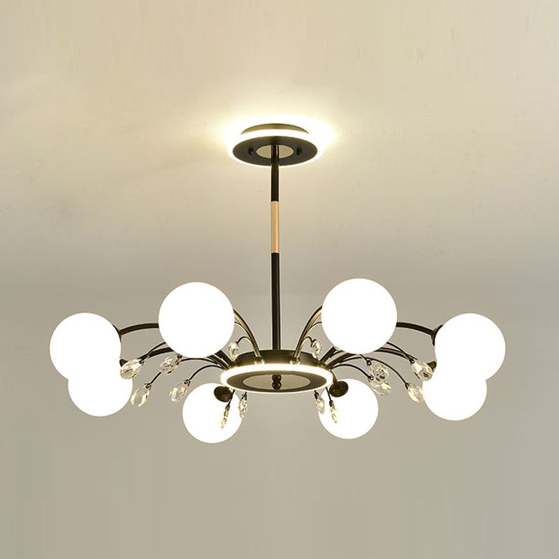 Globe Pendant Lights Modern Glass Pendant Lighting Fixture for Living Room