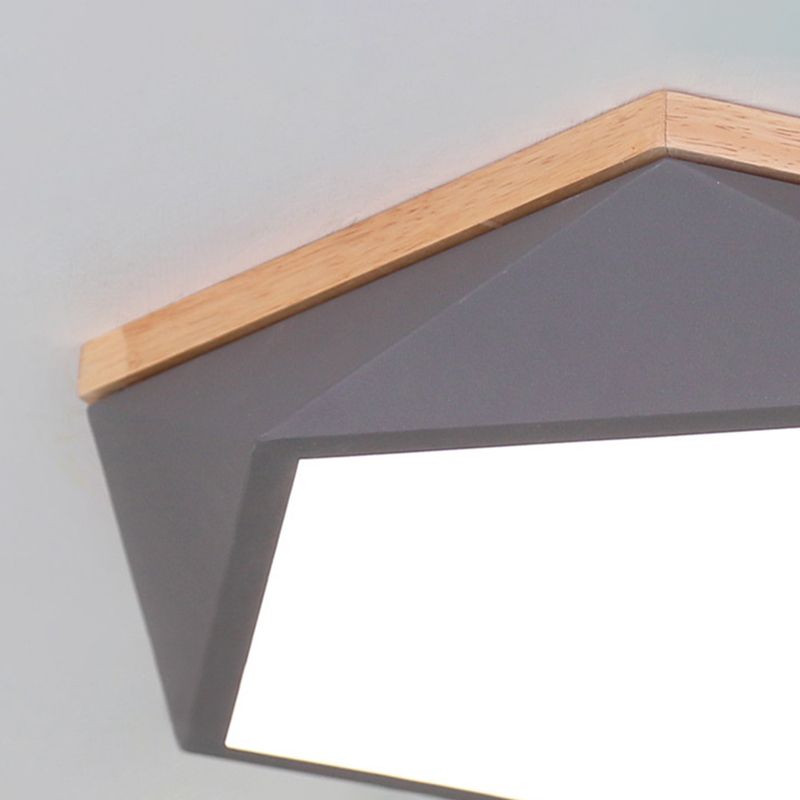 Macarons nordiques Lampombre acrylique Sécheresse Sidérurgie LED Lumière à la lumière