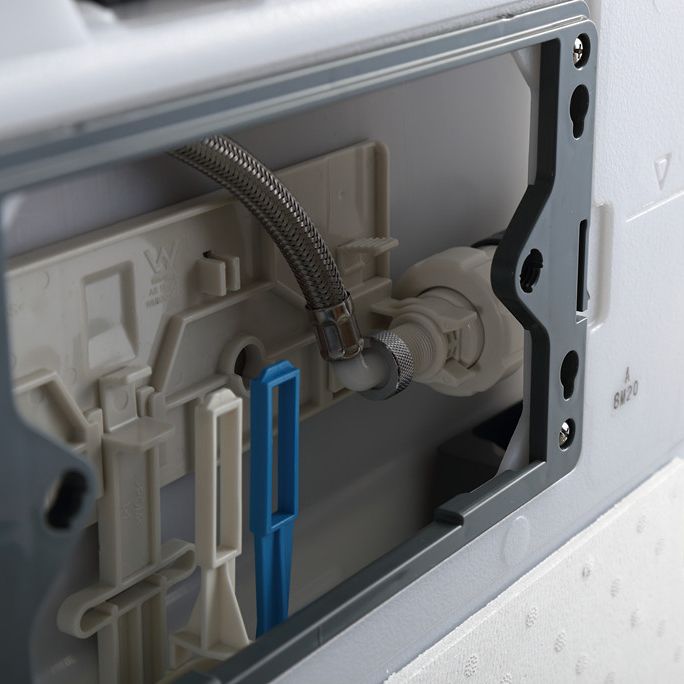 Modern Wall Mount Flush Toilet All-In-One Siphon Jet Toilet Bowl