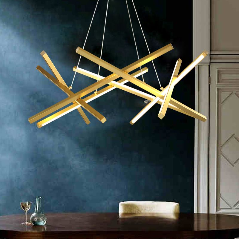 Accesorio de lámpara de lámpara de lámpara múltiple simple Luz colgante de lámparas LED para dormitorio