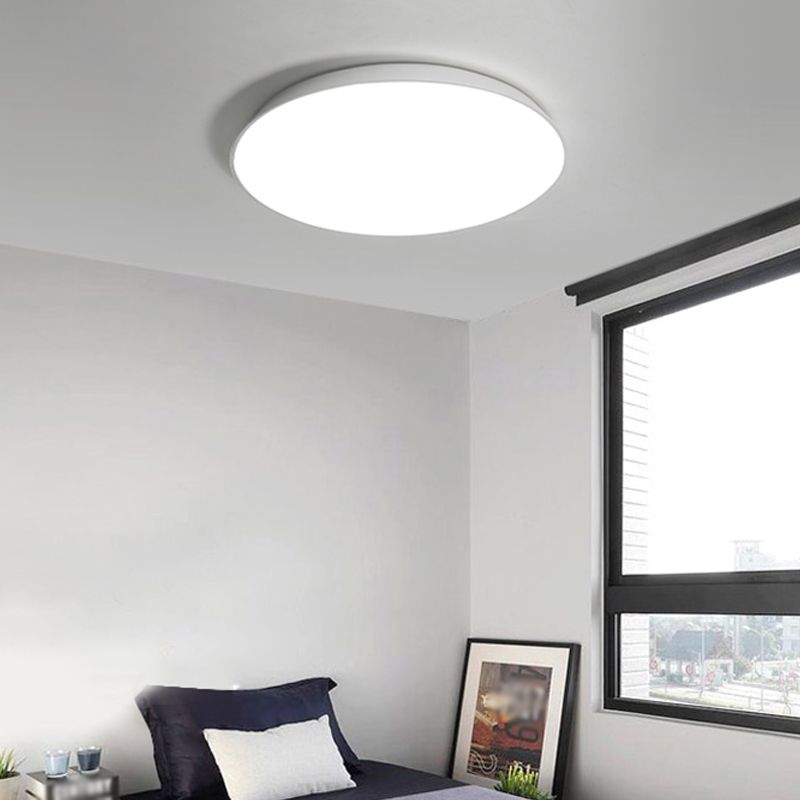 Metalen ronde inbouwplafondlamp Moderne stijl Enkelvoudige inbouwplafondverlichtingsarmaturen