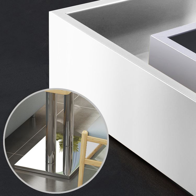 Industrial Style Dining Table Home Kitchen Dinner Furniture with Metal Base