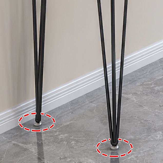 Tripod Base Bar Table Modern Style Wood Top Bar Table for Kitchen