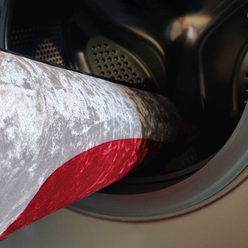 Yellow Geometric Rug Polyester Modern Rug Washable Indoor Rug for Home Decor