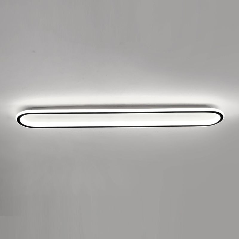 Lámpara de techo empotrada moderna, accesorio de montaje empotrado negro, para sala de estar
