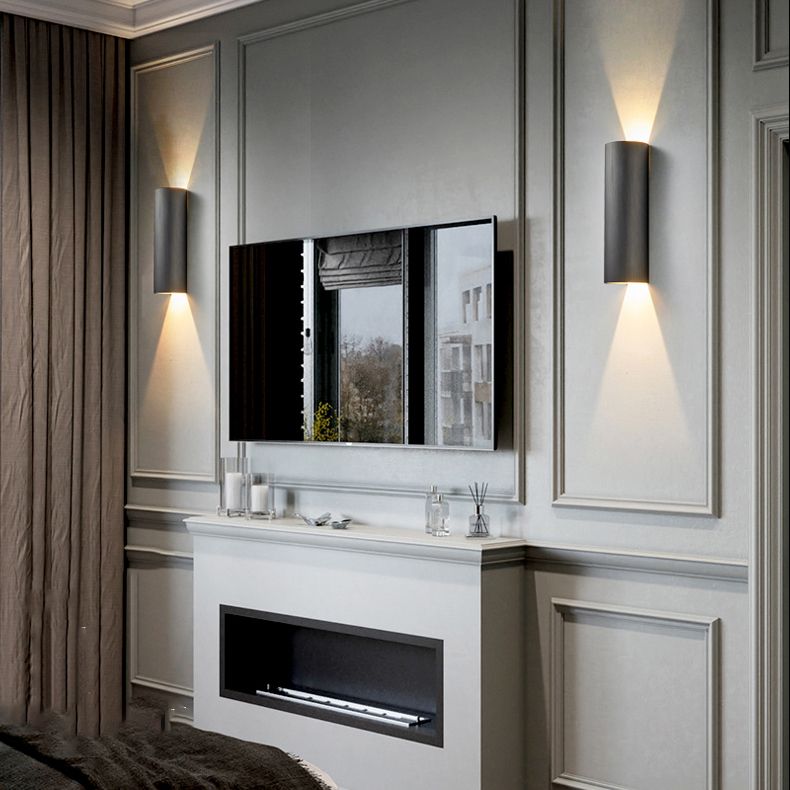 Appliques murales modernes en forme de tube