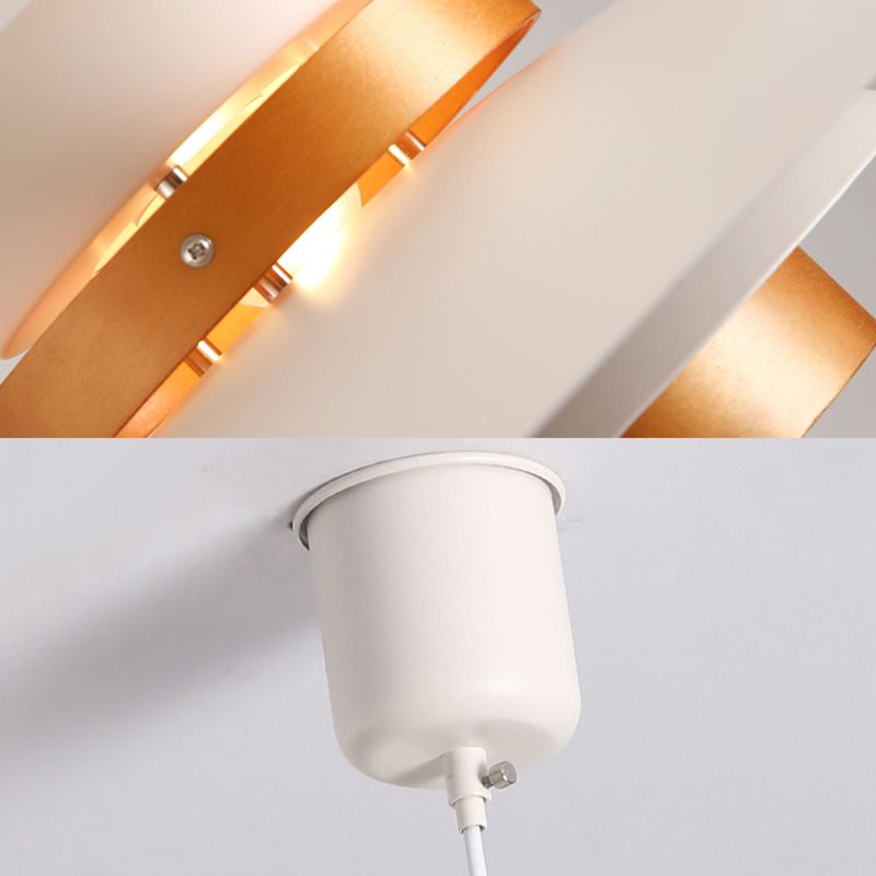 Shop Bookstore UFO Light Metal One Light Creative Creative Pendant Light with Regolable Cord
