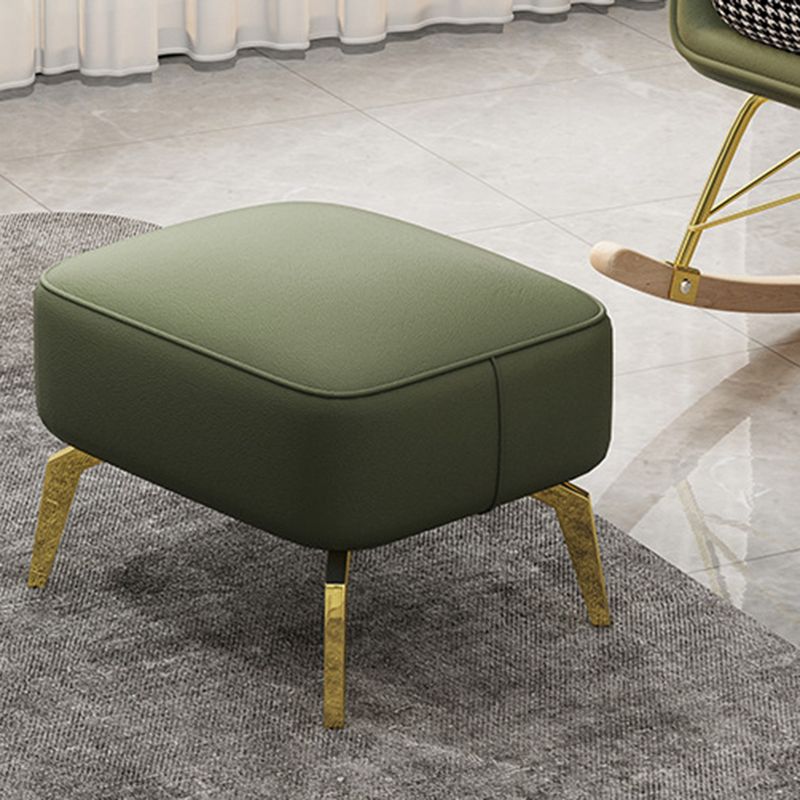 Modern Style Rocker Chair Metal Frame Spindle Rocker Chair with Cushion