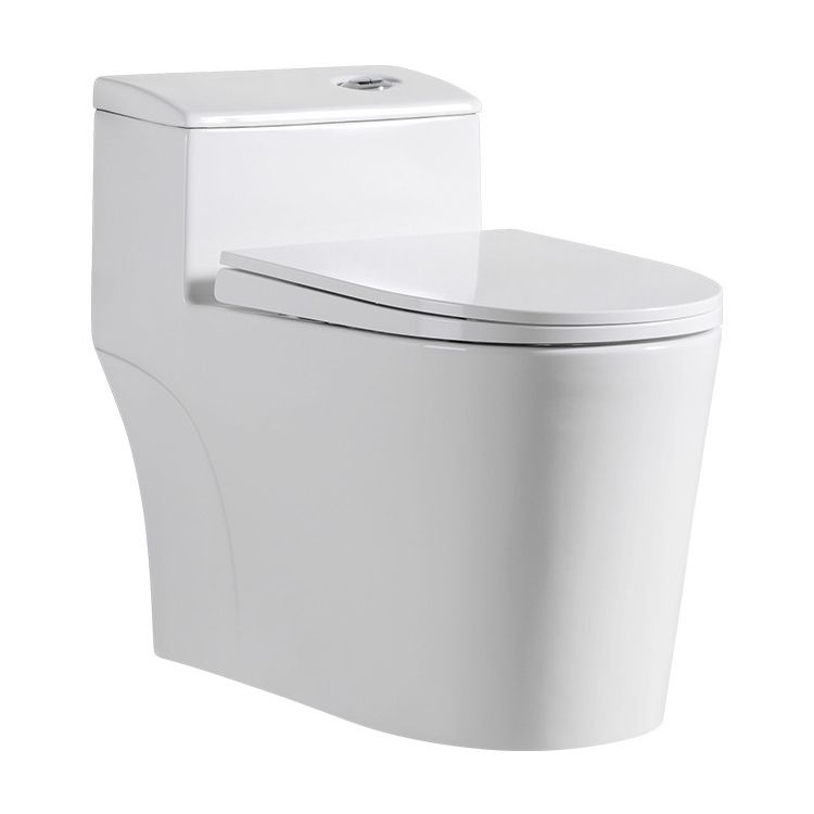 Modern Flush Toilet One Piece Toilet All-In-One Siphon Jet Toilet