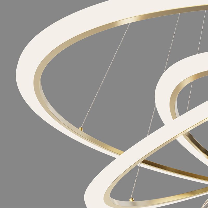 Licht luxe minimalisme Moderne Noordse stijl LED hanger kroonluchter licht voor eetkamer woonkamer