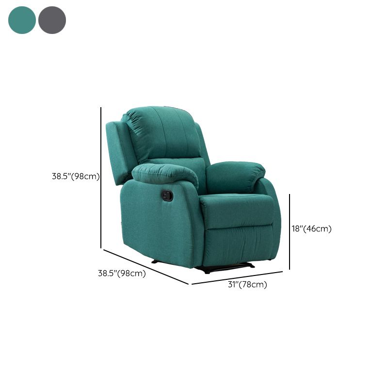 30.7" Wide Standard Recliner Manual-Push Botton Recliner Chair