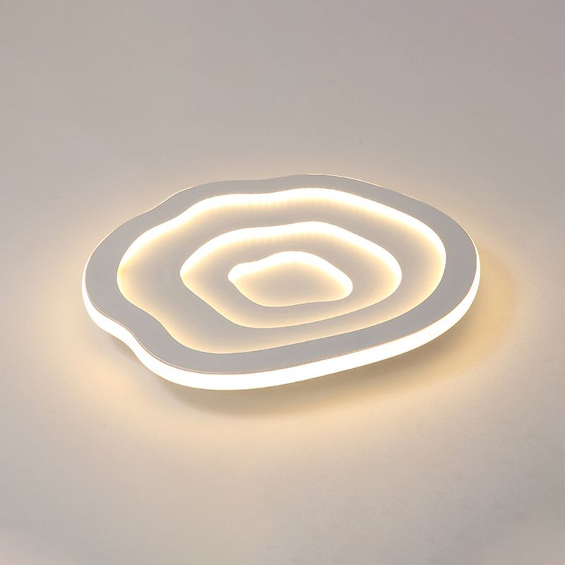 Geometric LED Flush Mount Modern Creative Style Metal Flush Ceiling Light for Living Room