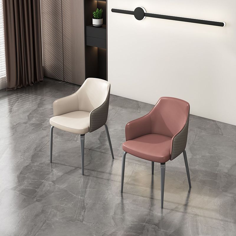 Indoor Kitchen Dining Accent Chair Upholstered Dining Arm Chair