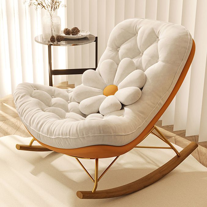 Contemporary Leisure Light Luxury Chaise Rocking Chair Lounge Lazy Chair