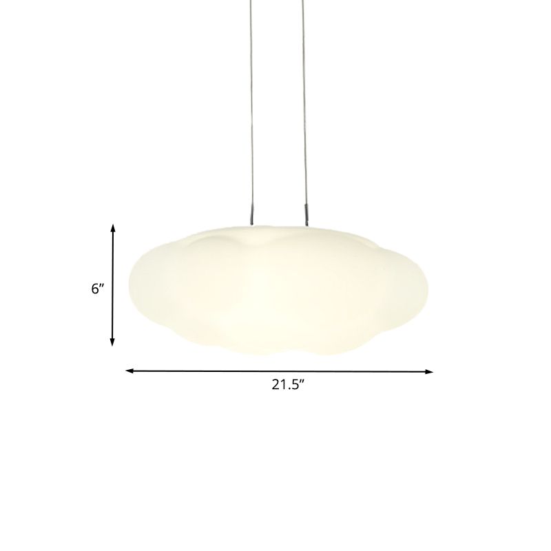 Cluster nuage de nuages de style enfant de style enfant 1/3/5