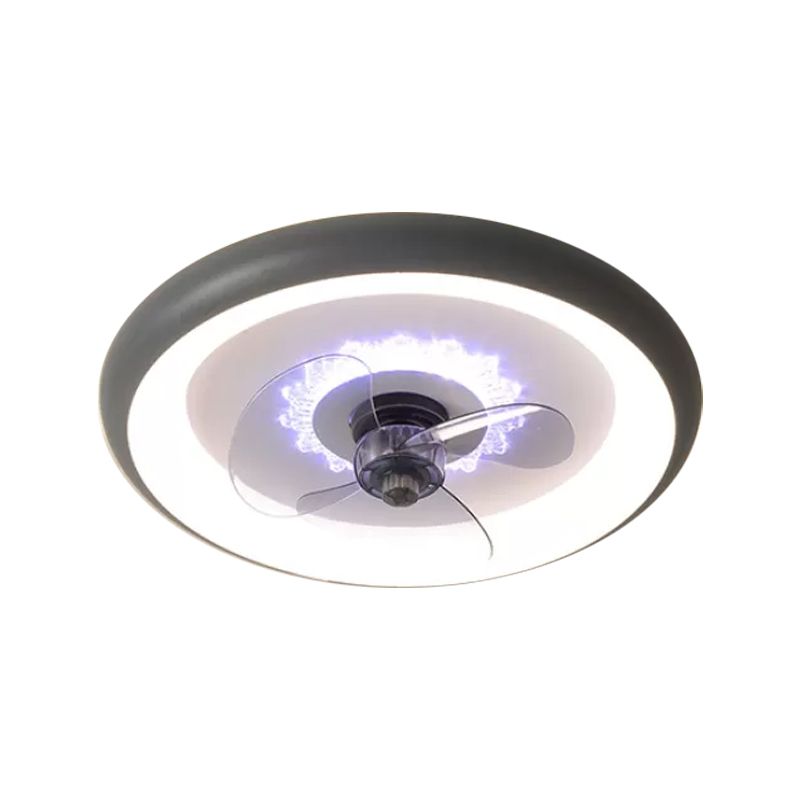 Macaron LED de plafond de beignet métal