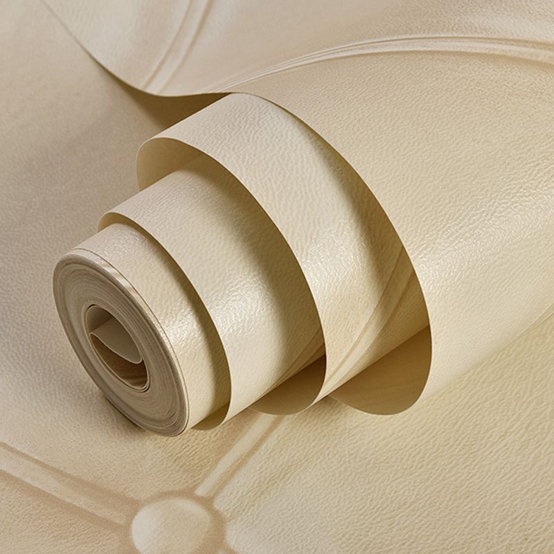 3D Leather Effect Wallpaper 20.5-inch x 33-foot Retro Harlequin Non-Pasted Wall Decor