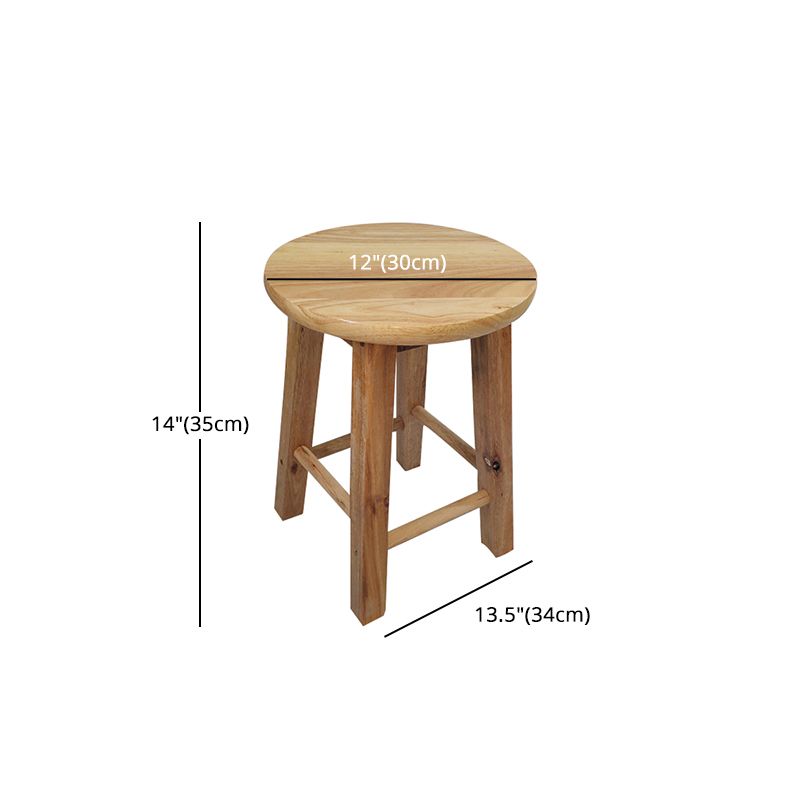Moderno sin brazo Taburete sin espalda Tabres de madera con pedal con pedal