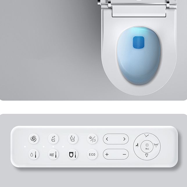 Modern White Wall Mount Urine Toilet Siphon Jet Toilet Bowl with Toilet Seat