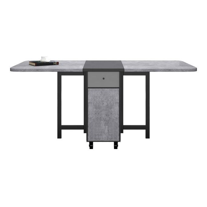 Mid-Century Modern Dining Table Pedestal Dining Room Table for Home Kitchen Dinner