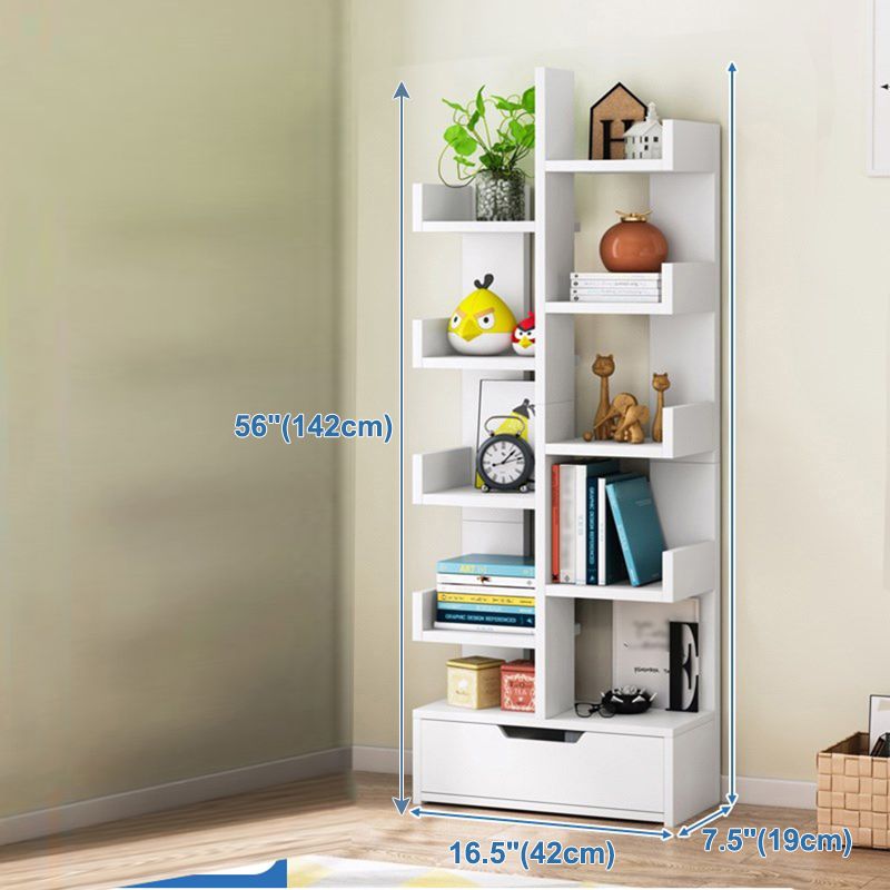 Bibliothèque de berceau de berceau d'ingénierie de style bibliothèque de style scandinave pour salle d'étude de bureau à domicile