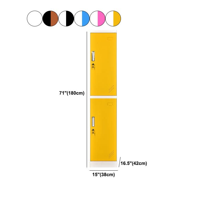 Contemporary Hinged Wardrobe Cabinet Metal Wardrobe Armoire for Home