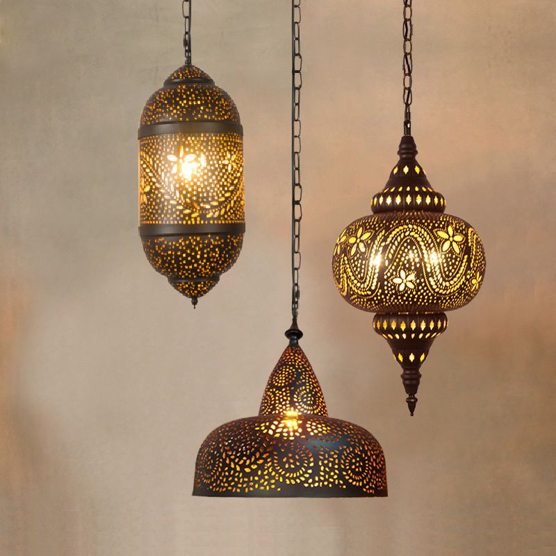 Industrial Hanging Light Metal Shade Pendent Lighting Fixture for Dining Room