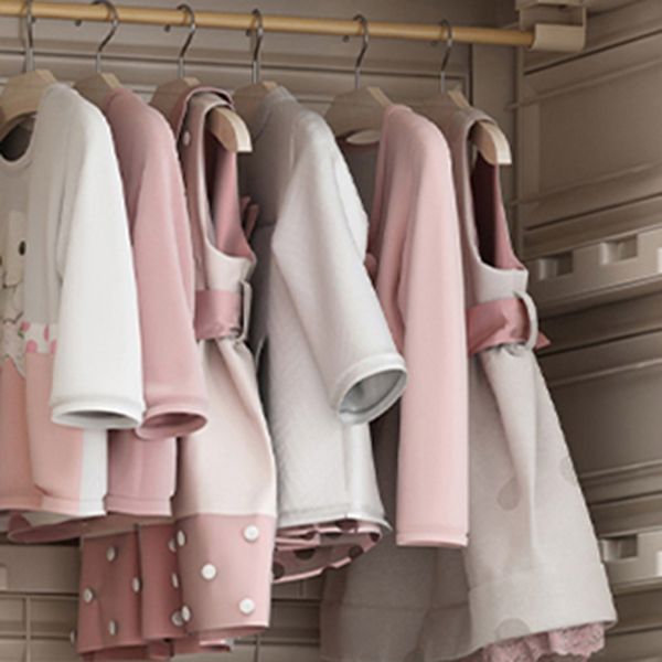 Plastic Storage Cabinet for Bedroom Modern Hinged Door Cabinet