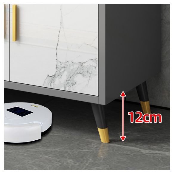 Modern Style Stone Buffet Sideboard Dining Room 38.5"H Buffet Server